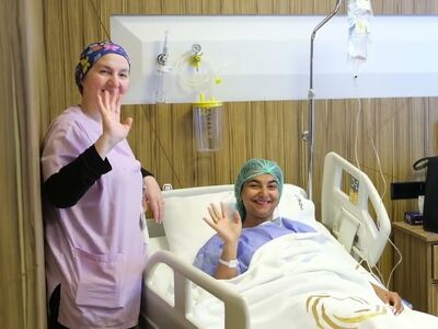 Neus en borstcorrectie voor Nicole