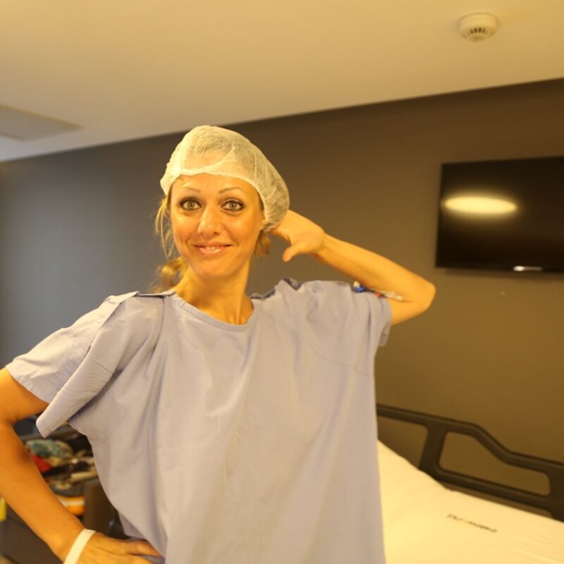 Zo blij met mijn nieuwe borsten!