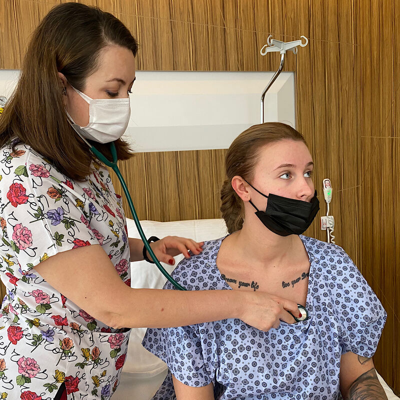 BBL voor Melissa. Wauw!!!