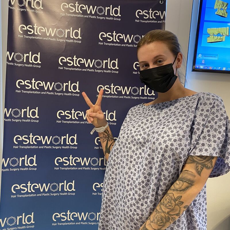 BBL voor Melissa. Wauw!!!