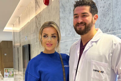 Influencer @eilishflesch voor Neuscorrectie naar Esteworld